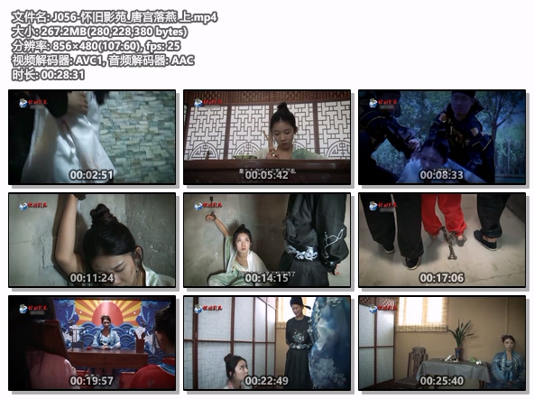 J056-怀旧影苑_唐宫落燕 上
